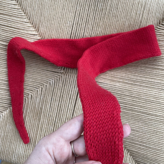 Easy Double Knitted Scarf - Sjaaltje
3