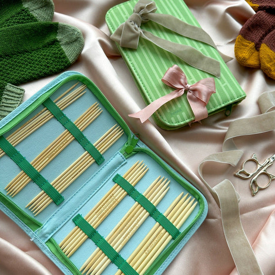 Bamboo Sokkennaalden set - 15 cm - Hobbii
8