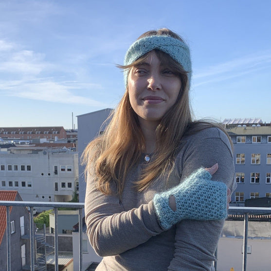 Soft twist - Handschoenen en hoofdband
3