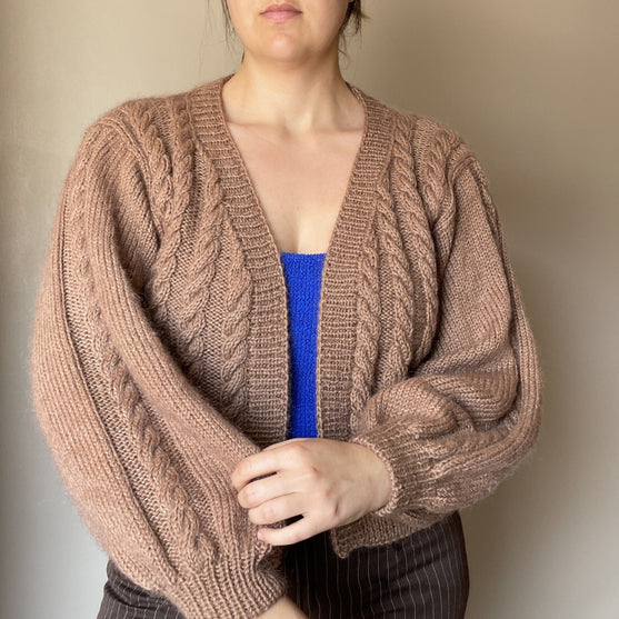 Fall Cables Cardi - Vest
2