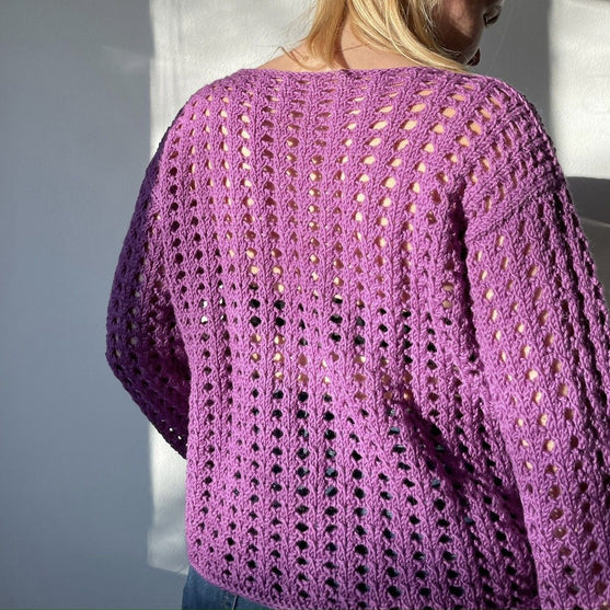 Easy Hole Structure Blouse - Trui
2