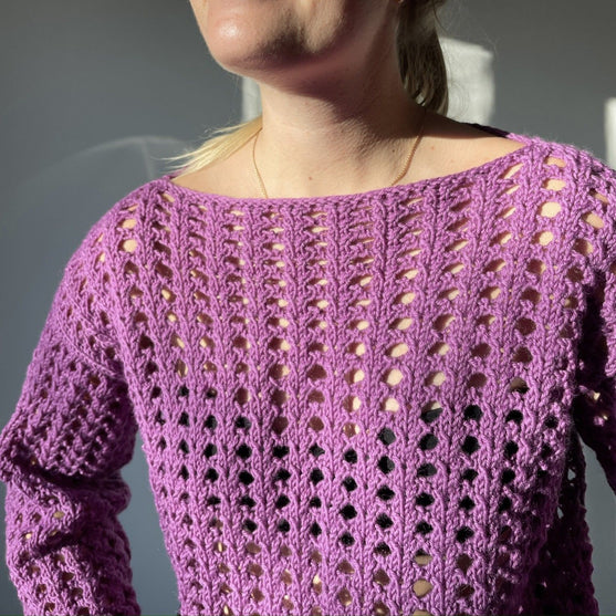 Easy Hole Structure Blouse - Trui
3