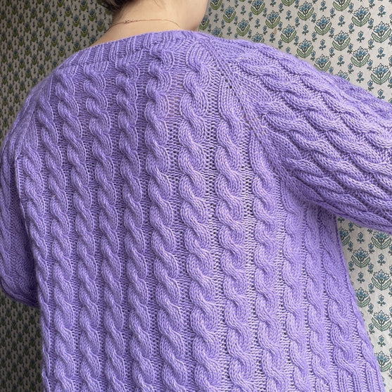 Easy Cable Cardigan - Vest
4