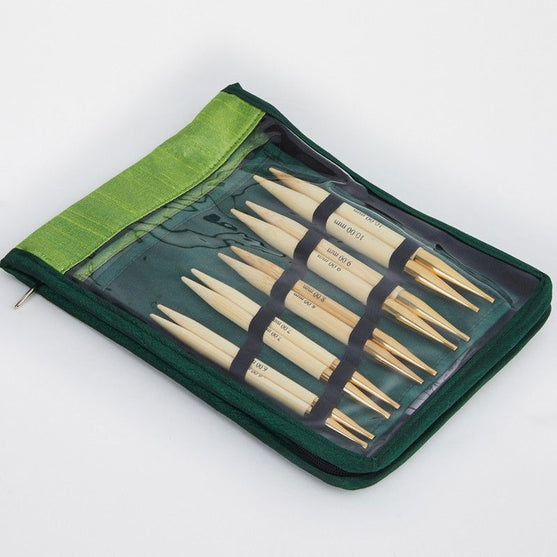 Bamboo Verwisselbare Rondbreinaaldenset - Dikke Breinaalden - KnitPro
5