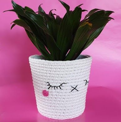 Kawaii Lieve bloempotten
2