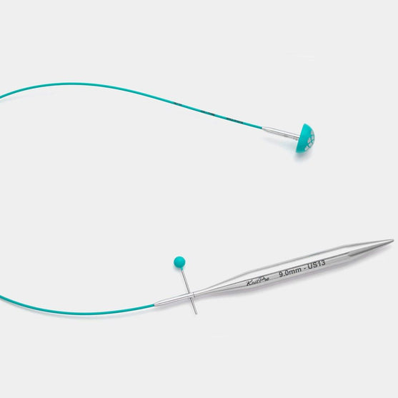 Swivel kabel - Teal - KnitPro
2