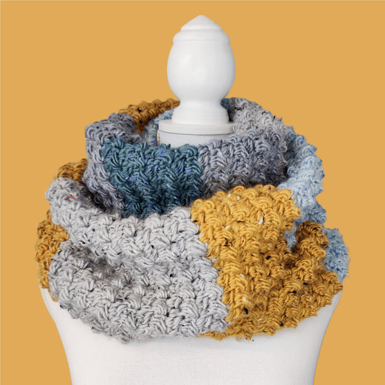 Tweed Delight - Sjaal
4