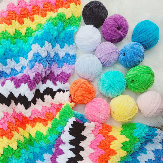 The Rainbow Cuddle Blanket - Plaid
4