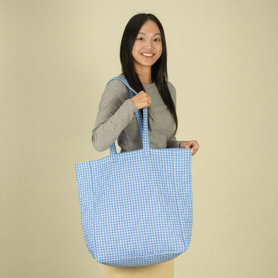 Shopper gequilt - extra groot - Hobbii
7