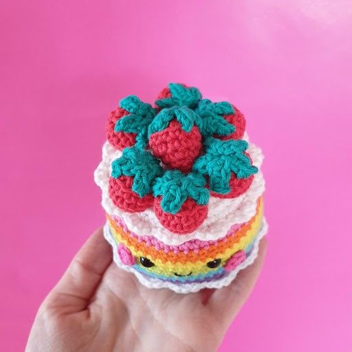 Kawaii Regenboog - Cake
3
