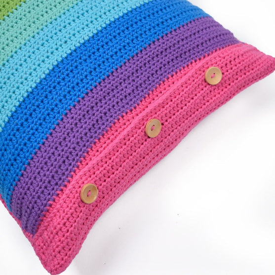 Rainbow Stripes Kussen
2