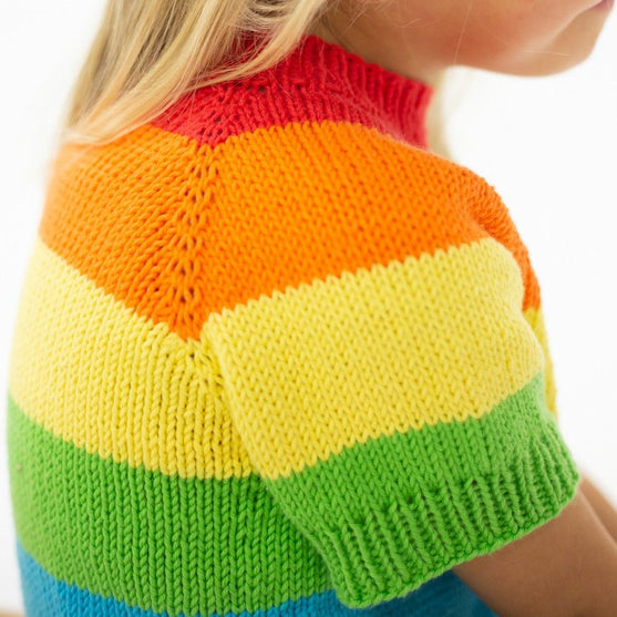 Rainbow - Kindertrui met korte mouwen
4