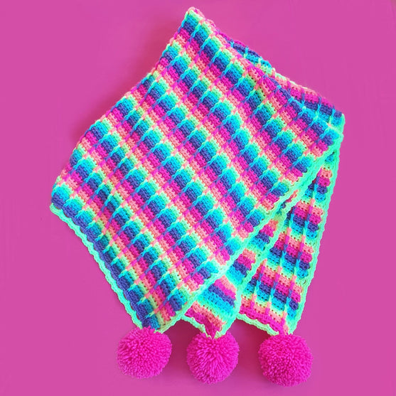 Rainbow Waffle - Plaid
4