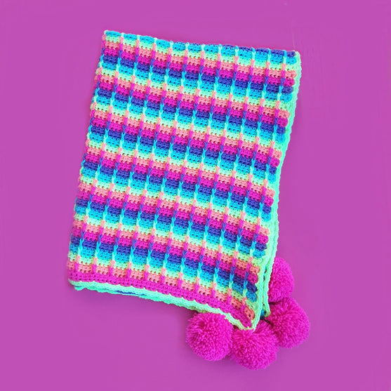 Rainbow Waffle - Plaid
2