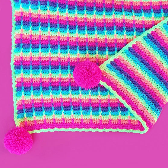 Rainbow Waffle - Plaid
3