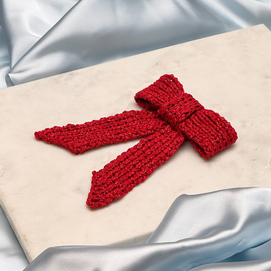 Gebreide strik - Kerstversiering
3