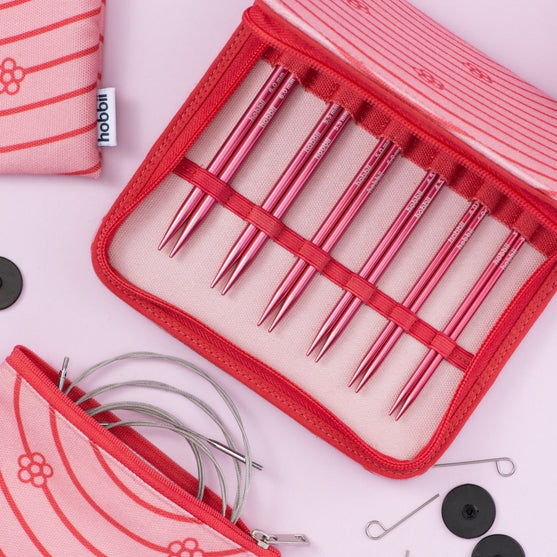 Stellar verwisselbare rondbreinaaldenset Deluxe - Coral - Hobbii
3