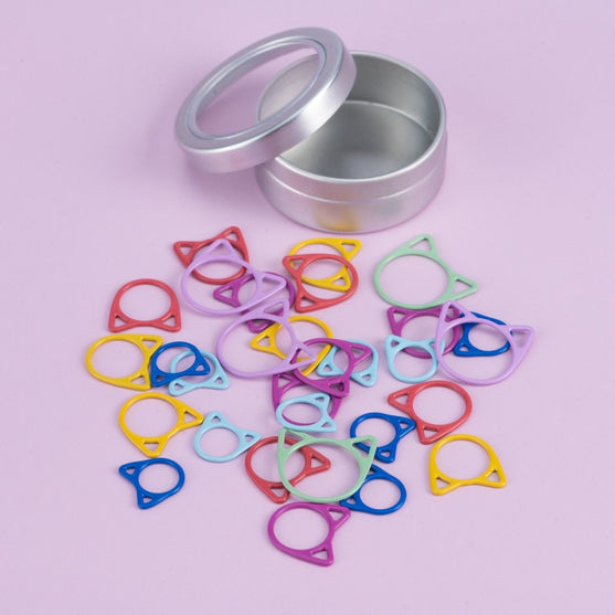 Metalen steekmarkeerders - Kat - Gemengd - Hobbii
2