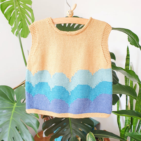 Wavy - Kinder pullover
3