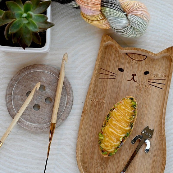 Bamboo verwisselbare Tunische Haaknaald - KnitPro
5