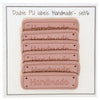 

PU-leer label ''Handmade'' 5 x 1,5 cm - Go Handmade
1