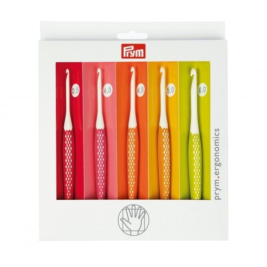 Set Ergonomische haaknaalden - Prym