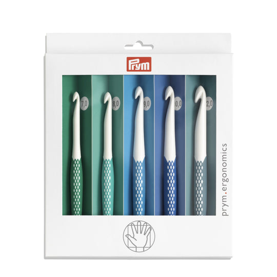Set Ergonomische haaknaalden - Prym