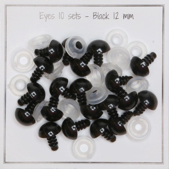 Veiligheidsogen - 12 mm - Go Handmade
