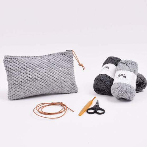 

Gehaakt make-uptasje
1