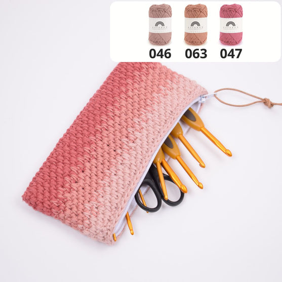 

Gehaakt Etuitje - Fade effect
3