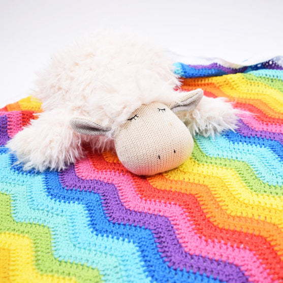

Rainbow Babydekentje - Regenboog
1