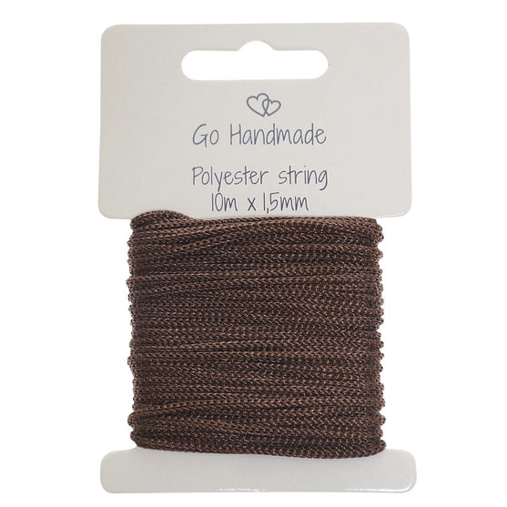 

Polyesterdraad - Go Handmade
1