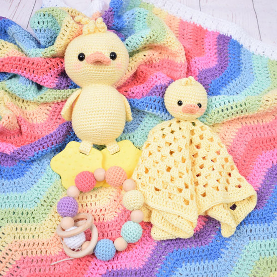 

Knuffellapje - Alfred de eend
3