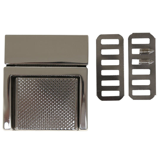 Metalen tas sluiting - 35 x 31 mm - Go Handmade