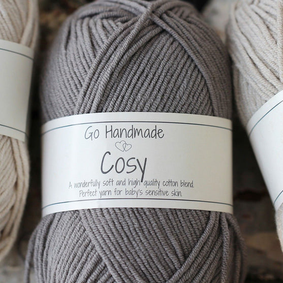 

Moss Stitch Manden - Rond
5