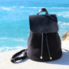 

Tas Flap met magnetische knoop - Zwart/Brons - Go Handmade
2