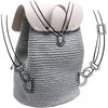 

Tas Flap met magnetische knoop - Black/Silver - Go Handmade
8