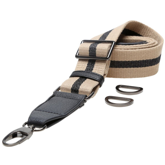 Tas schouderriem - katoen - verstelbaar 80–125 cm x 38 mm - Go Handmade