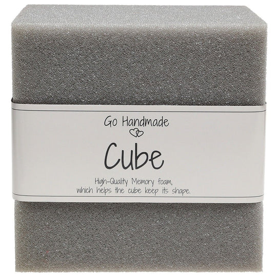 Memory Schuim - Kubus - Go Handmade
