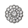 

Bling Knopen - Kleine steentjes - Zilver - 4 stk. - Go Handmade
1