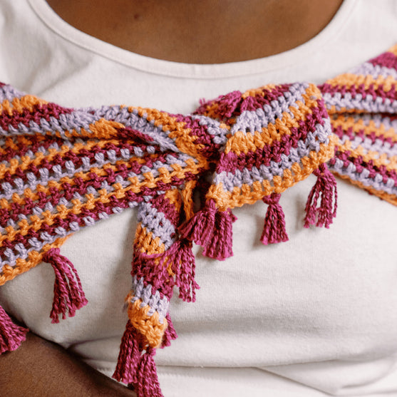 

Confetti Glass - Driehoekige Sjaal
8