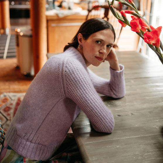 

Jacaranda - Raglan Trui
1