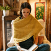 

Heart of Gold - Driehoekige Sjaal met Textuur
7