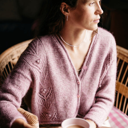 Antanilla - Vest met Kantpatroon