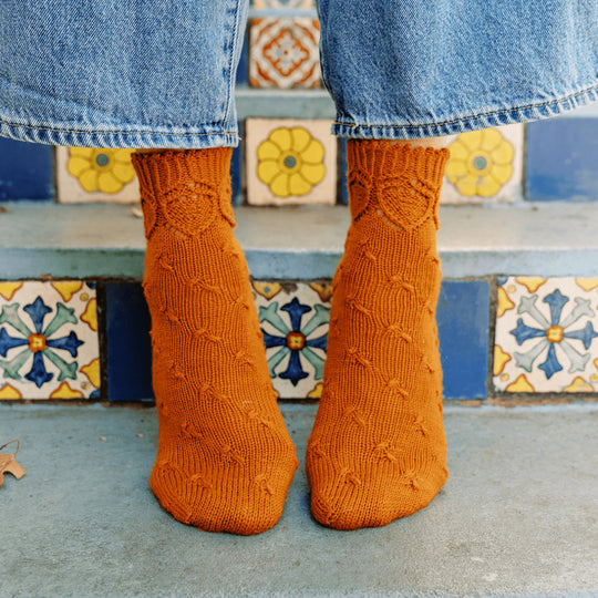 Oak Seed - Bewerkte Sokken