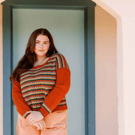 Lurdes - Chevron Trui