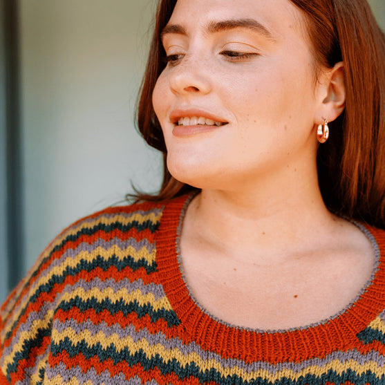 

Lurdes - Chevron Trui
7