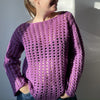 

Easy Hole Structure Blouse - Trui
1