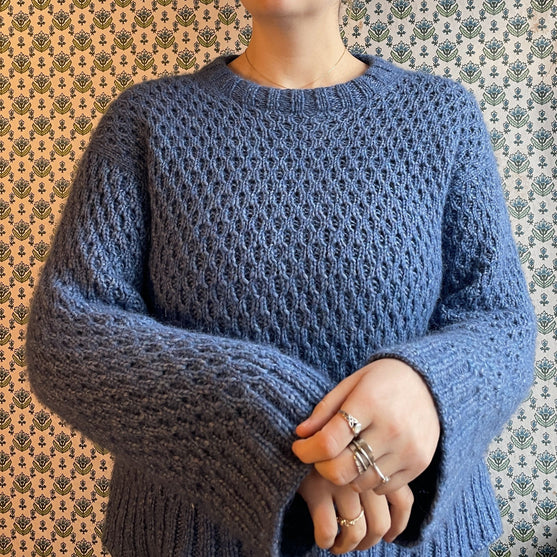 

Easy Honeycomb Sweater - Trui
1