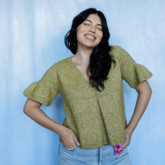 Elixir - Top met Plooi